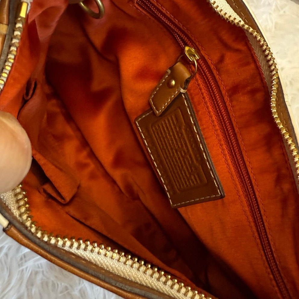 y2k COACH Rare Hamptons Medium Hobo Crossbody Shoulder Bag