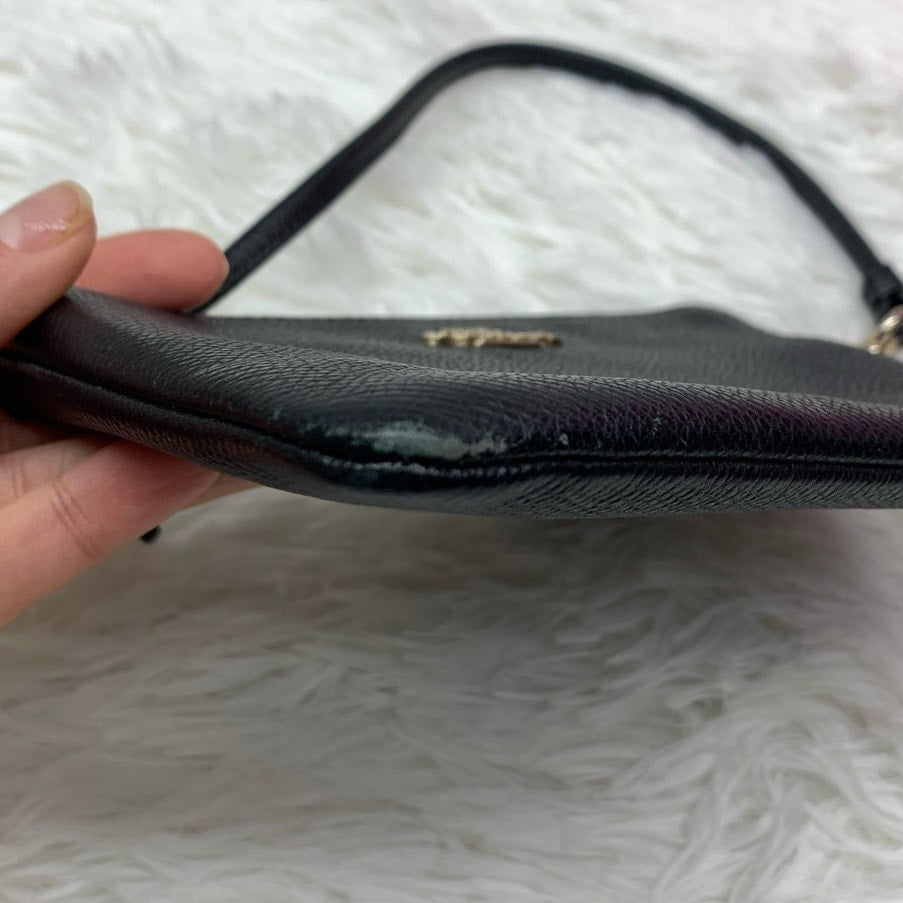 COACH Black Wristlet