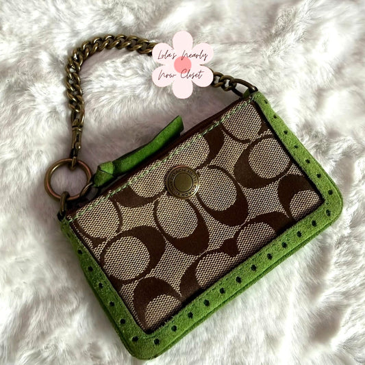 y2k Coach Vintage Mini Pouch Coin Purse Bag Charm