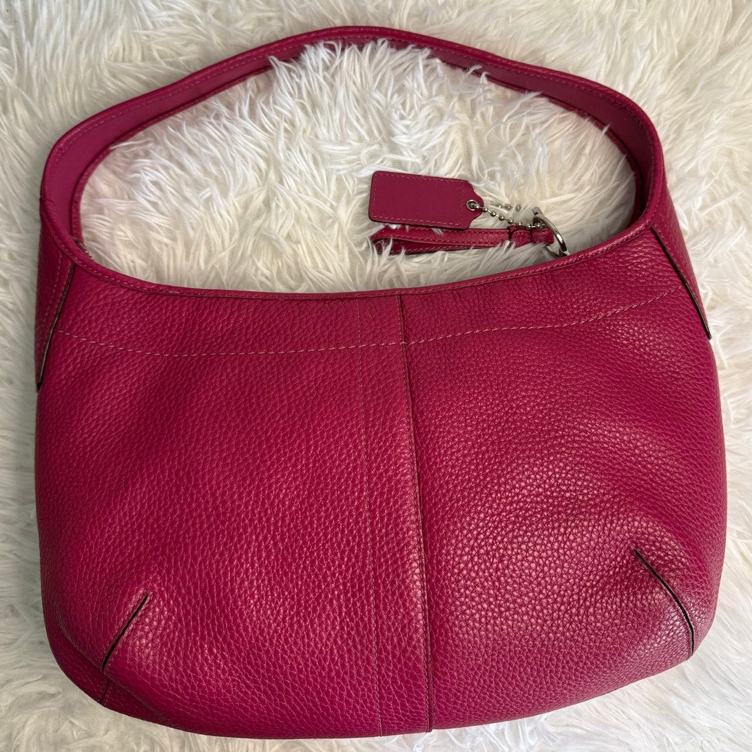y2k COACH Z Ergo Leather Small Hobo Shoulder Bag