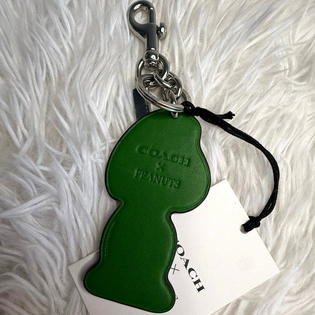 NWT Coach X Peanuts Peppermint Patty Bag Charm