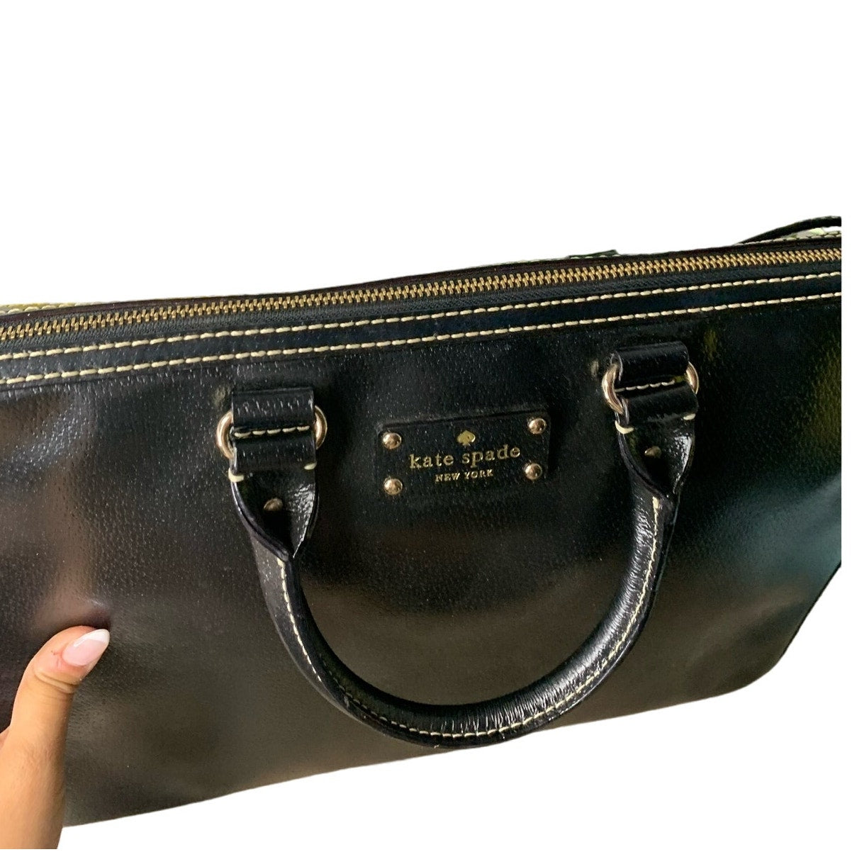 KATE SPADE New York Black Wellesley Tanner Laptop Briefcase Bag