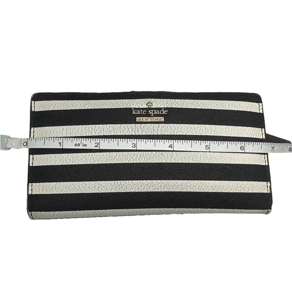 KATE SPADE New York Black and White Wallet