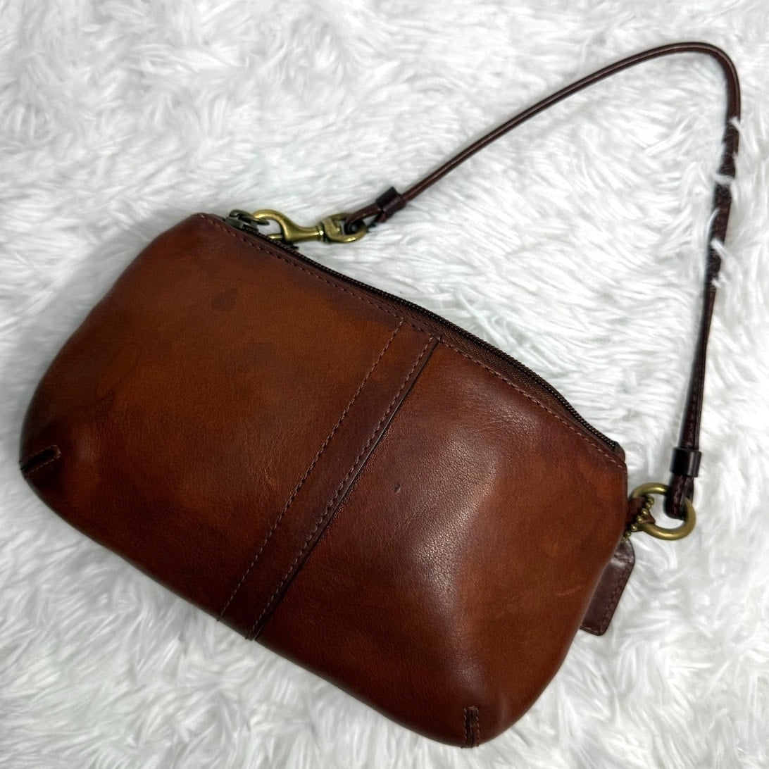 y2k Coach Bleecker Legacy Flap Wristlet