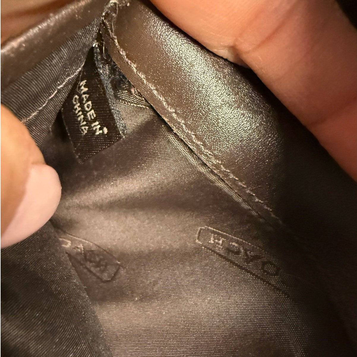 Coach Brown Canvas Wallet