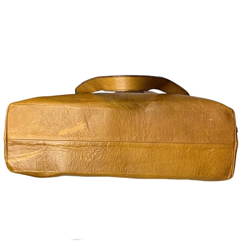 DARK'S Designs in Leather Tote American Bison Leather Made in USA