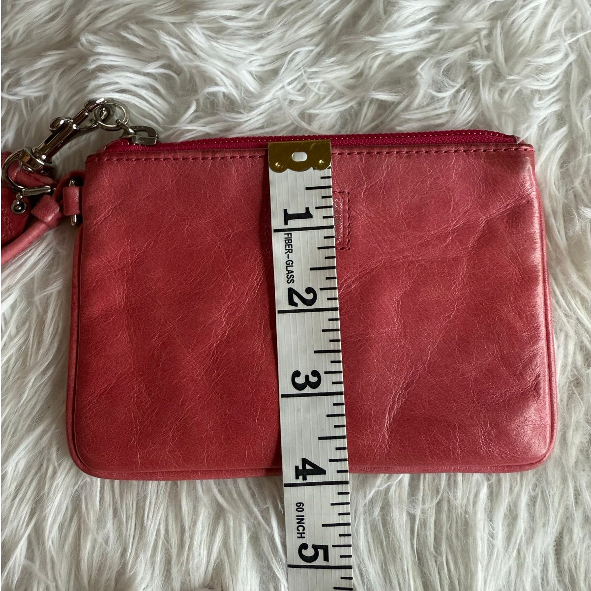 COACH Limited Edition Poppy Pink Wristlet