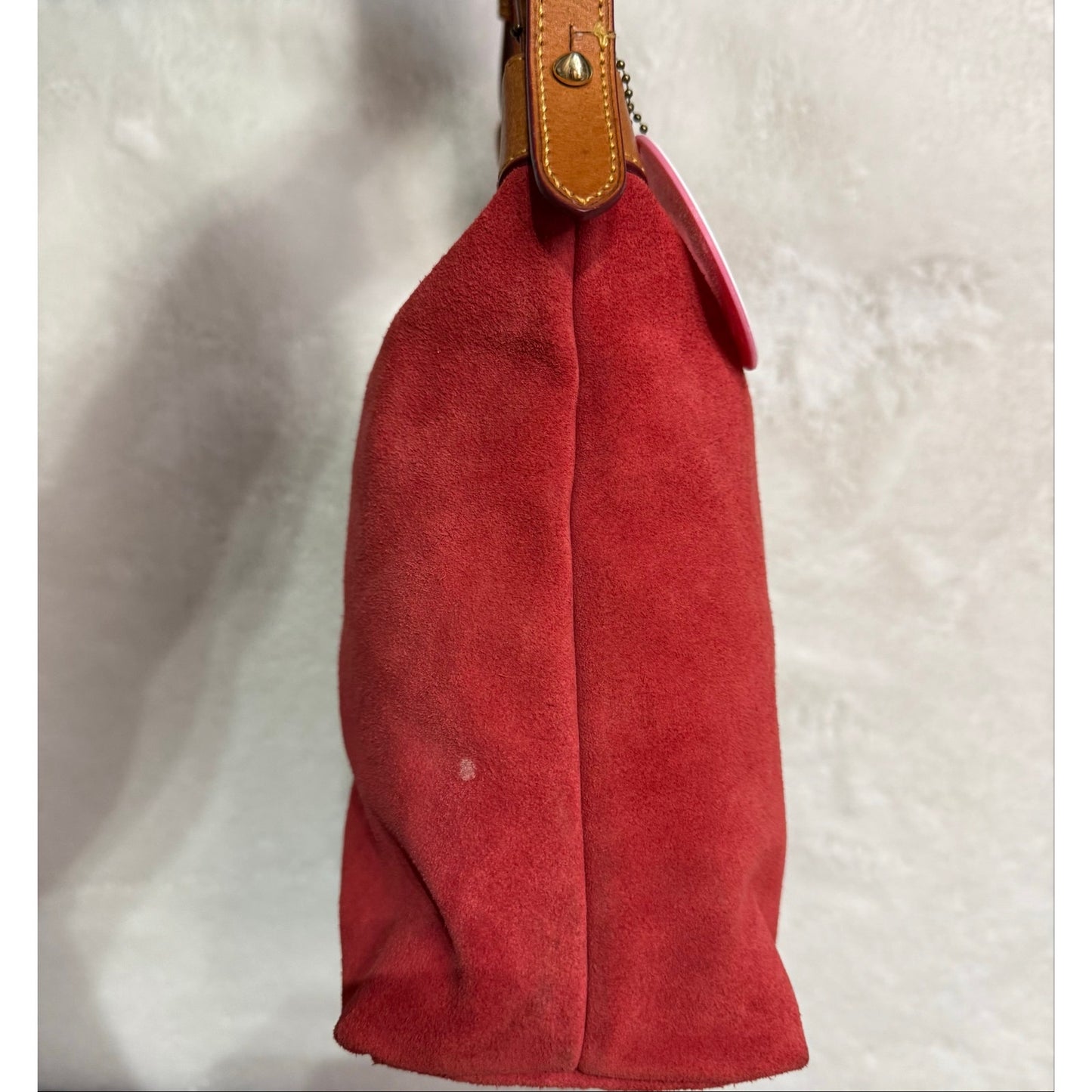 NWOT DOONEY & BOURKE Wine Red Suede Hobo Shoulder bag