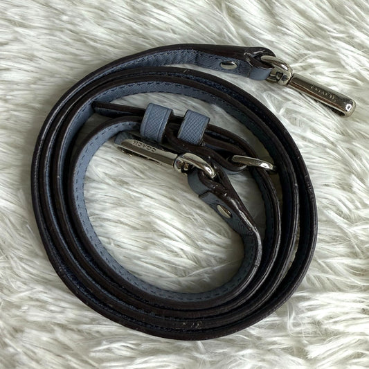 COACH Blue Silver Crossbody Replacement Strap