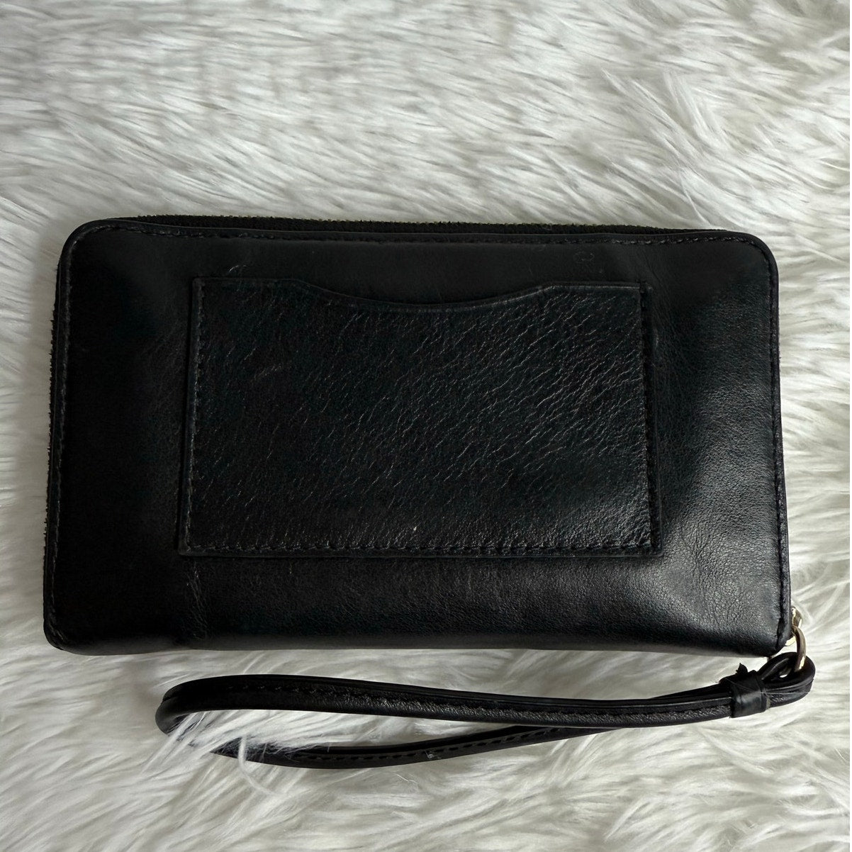 COACH Black Wallet Wristlet