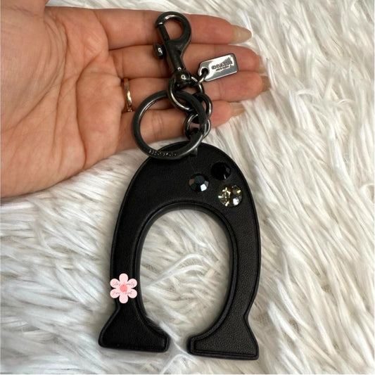 COACH Signature "C" Key Chain Fob Keychain Bag Charm