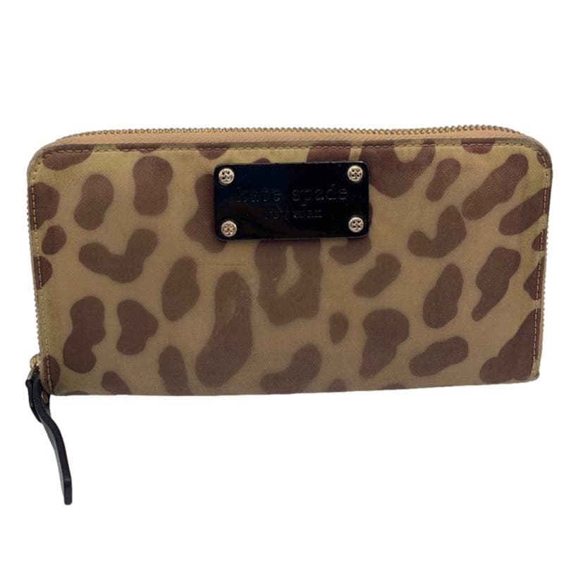 Kate Spade New York Cheetah Print Zip Around Wallet