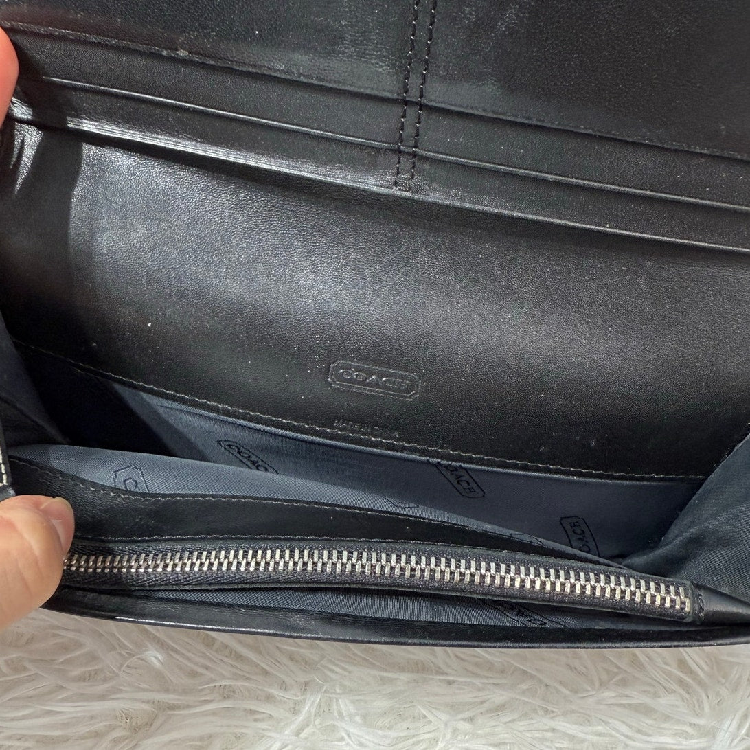 y2k COACH Black Wallet