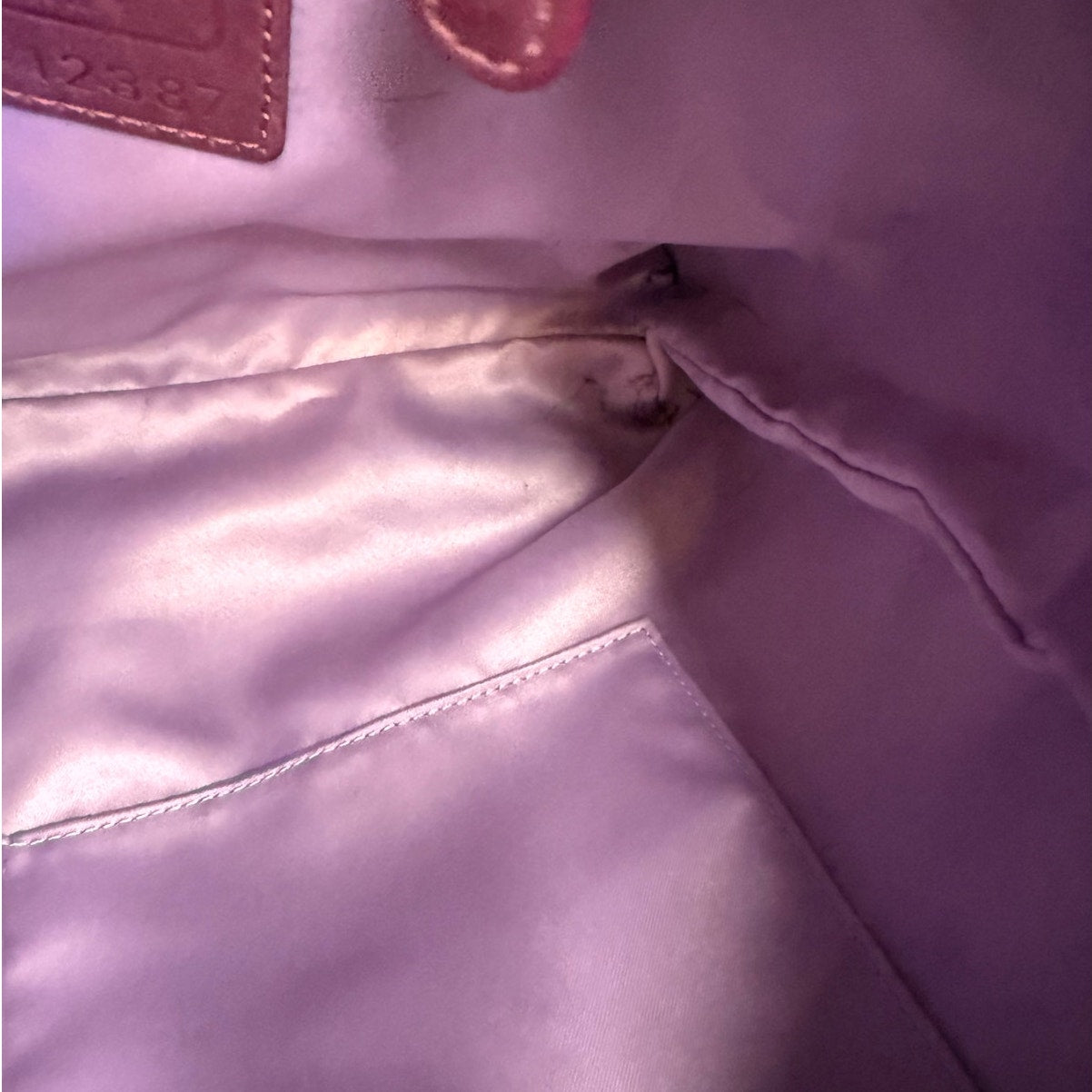 y2k COACH Patent Leather Hobo Shoulder bag Crossbody