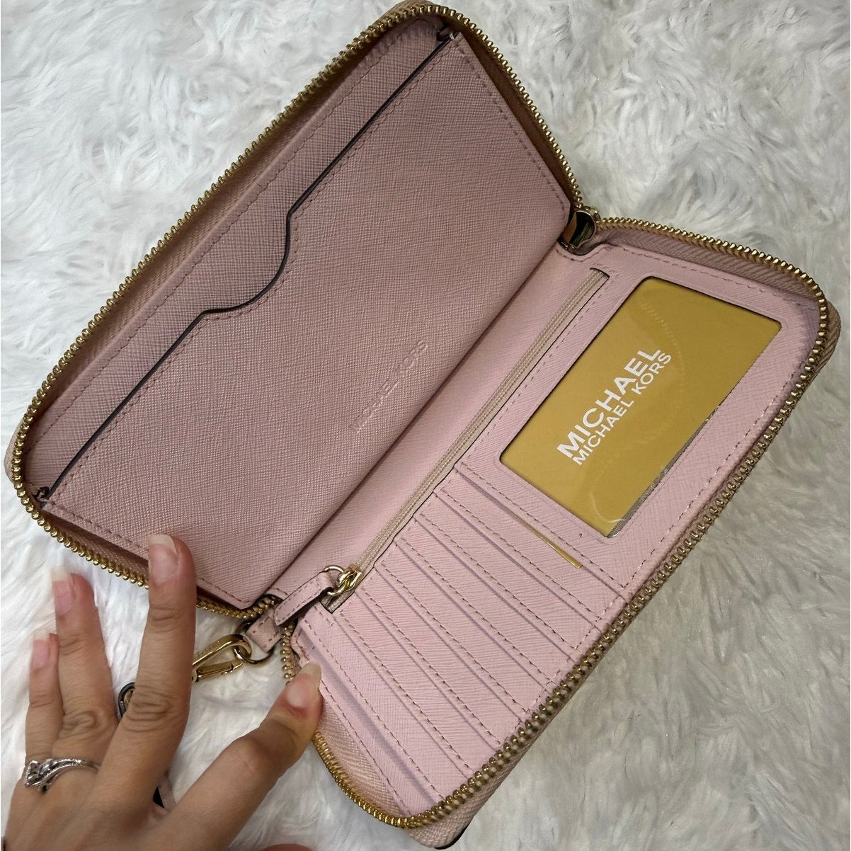 Michael Kors Pink Wallet