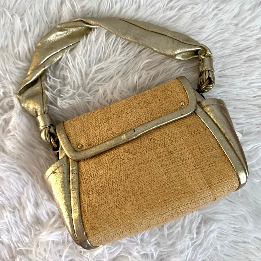 NWT COACH 2008 Parker Straw 42475 Top Handle Bag Purse 11