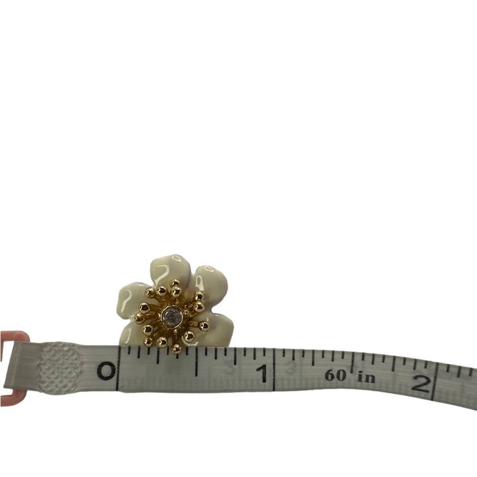 KATE SPADE New York Rhinestone Flower Stud Post Earrings