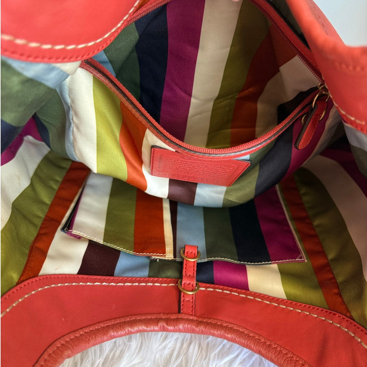 y2k COACH Legacy 11615 Pink  Ergo 2007 Shoulder Bag