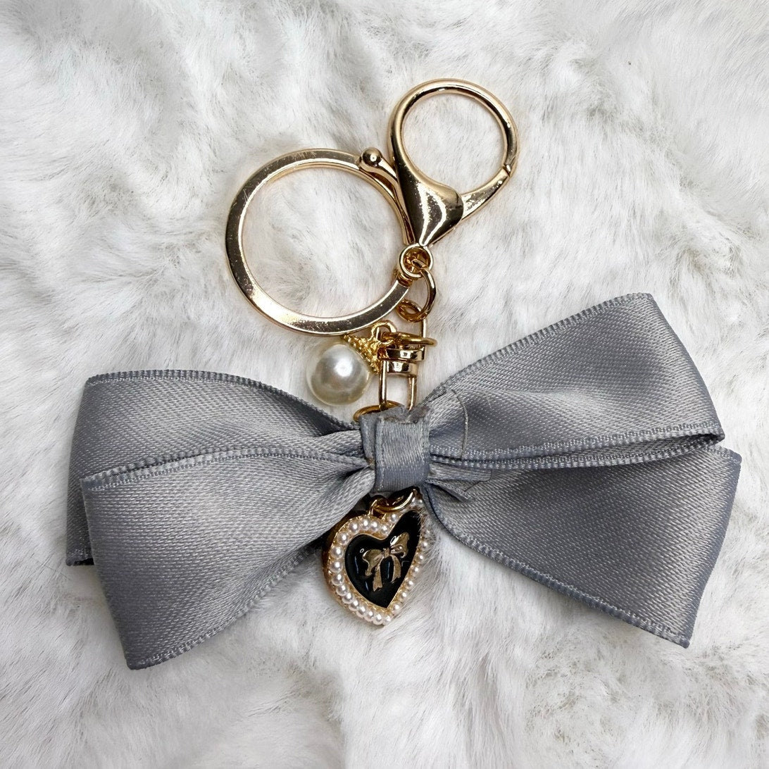 Fashion Bow Keychain Handbag Purse Bag charm
