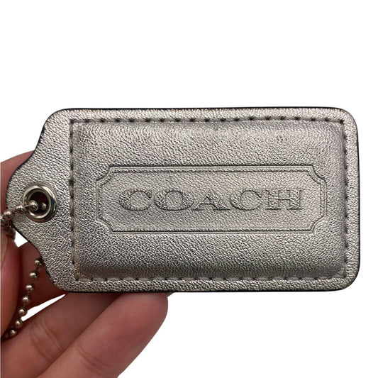 2.5" COACH Fob Bag Charm Hang tag Hangtag