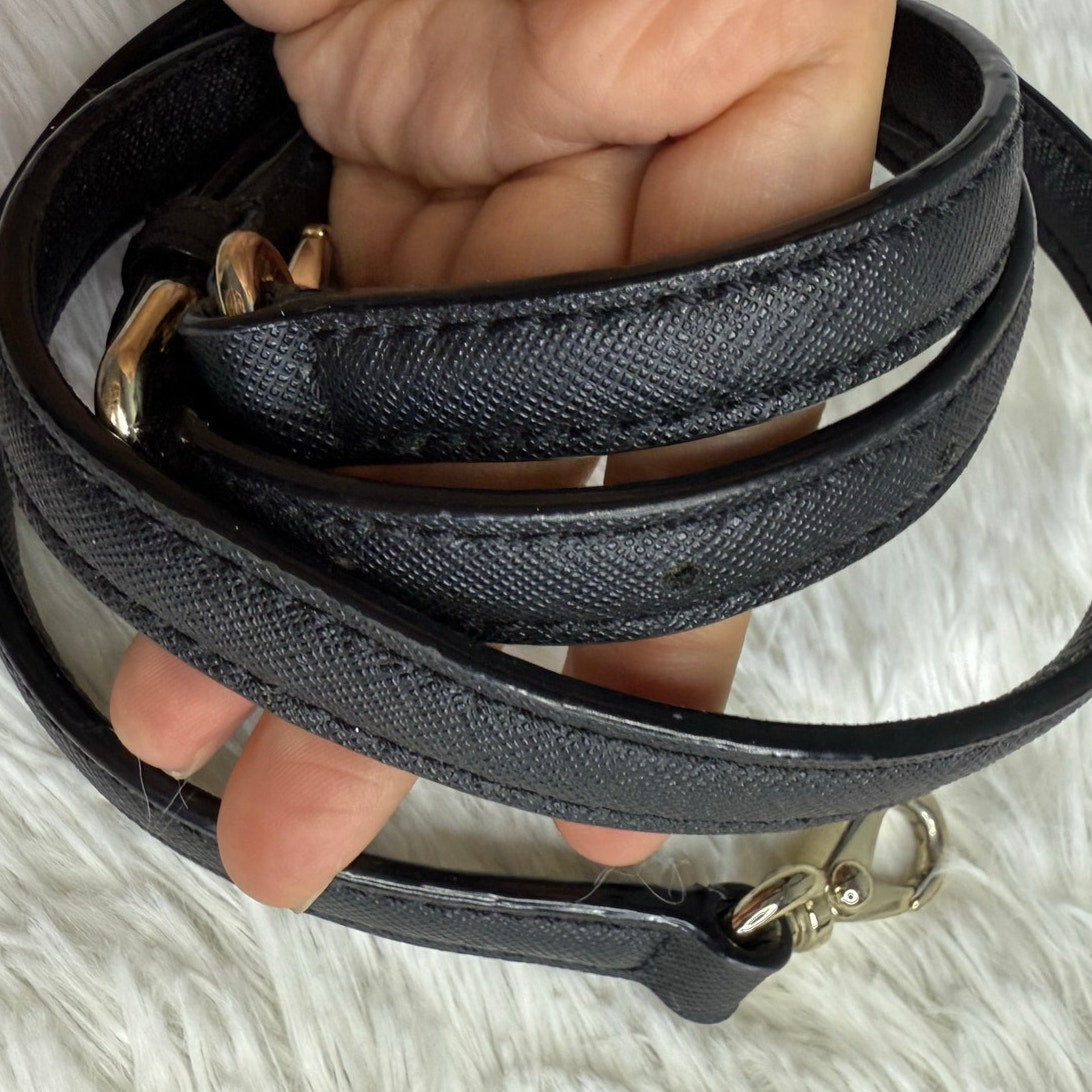 Black Gold Crossbody Replacement Strap