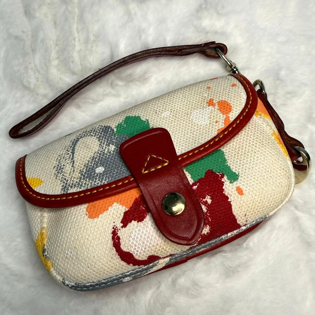 DOONEY & BOURKE Limited Printed Canvas Illustration Wristlet
