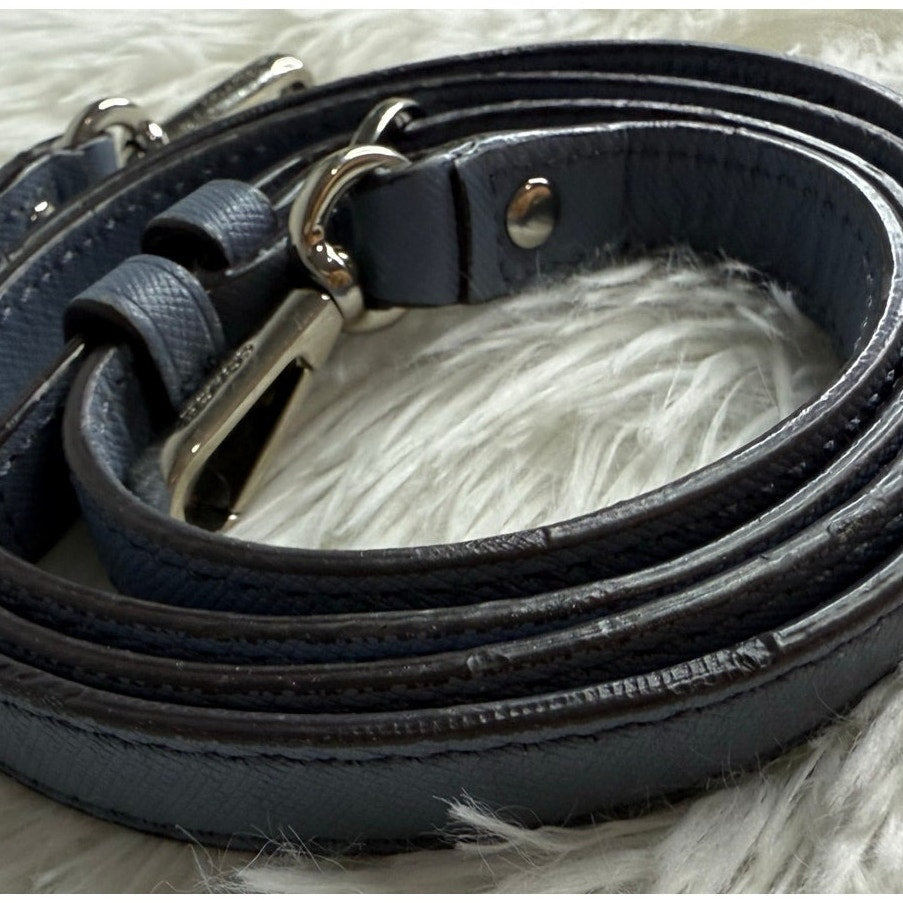 COACH Blue Silver Crossbody Replacement Strap