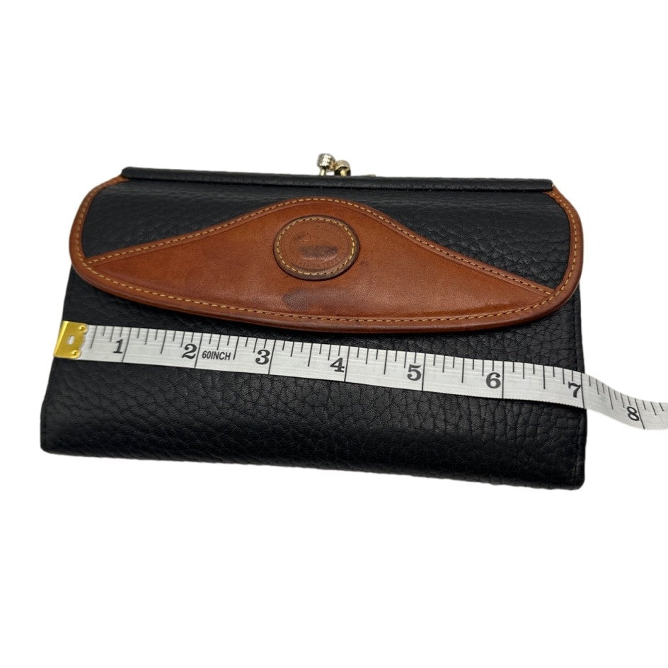 Vintage DOONEY & BOURKE Navy Kisslock Wallet