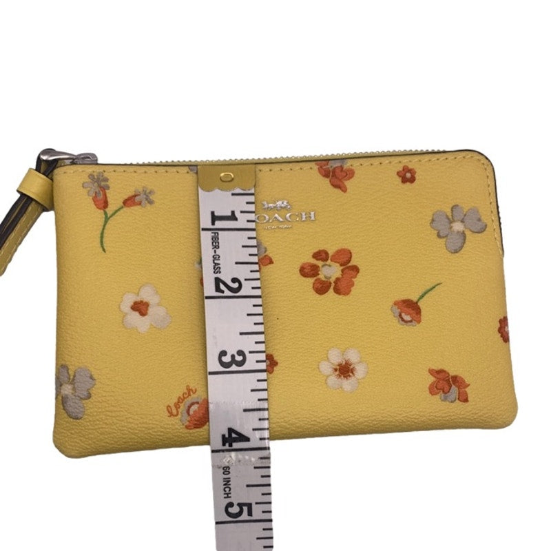 COACH Floral Wristlet