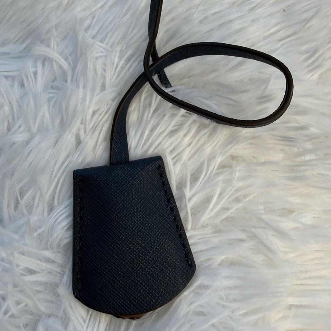 MICHAEL KORS Navy Silver Bag Charm