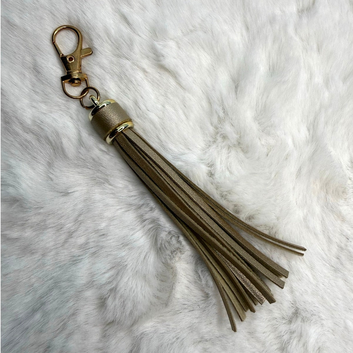 NEW Bronze Tassel Bag Charm Tassels Keychains Purse Fashion Charm