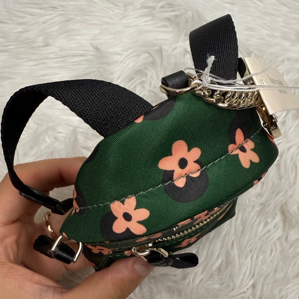 NWT KATE SPADE Chelsea Better Flower Backpack Coin Purse Keychain Bag Charm