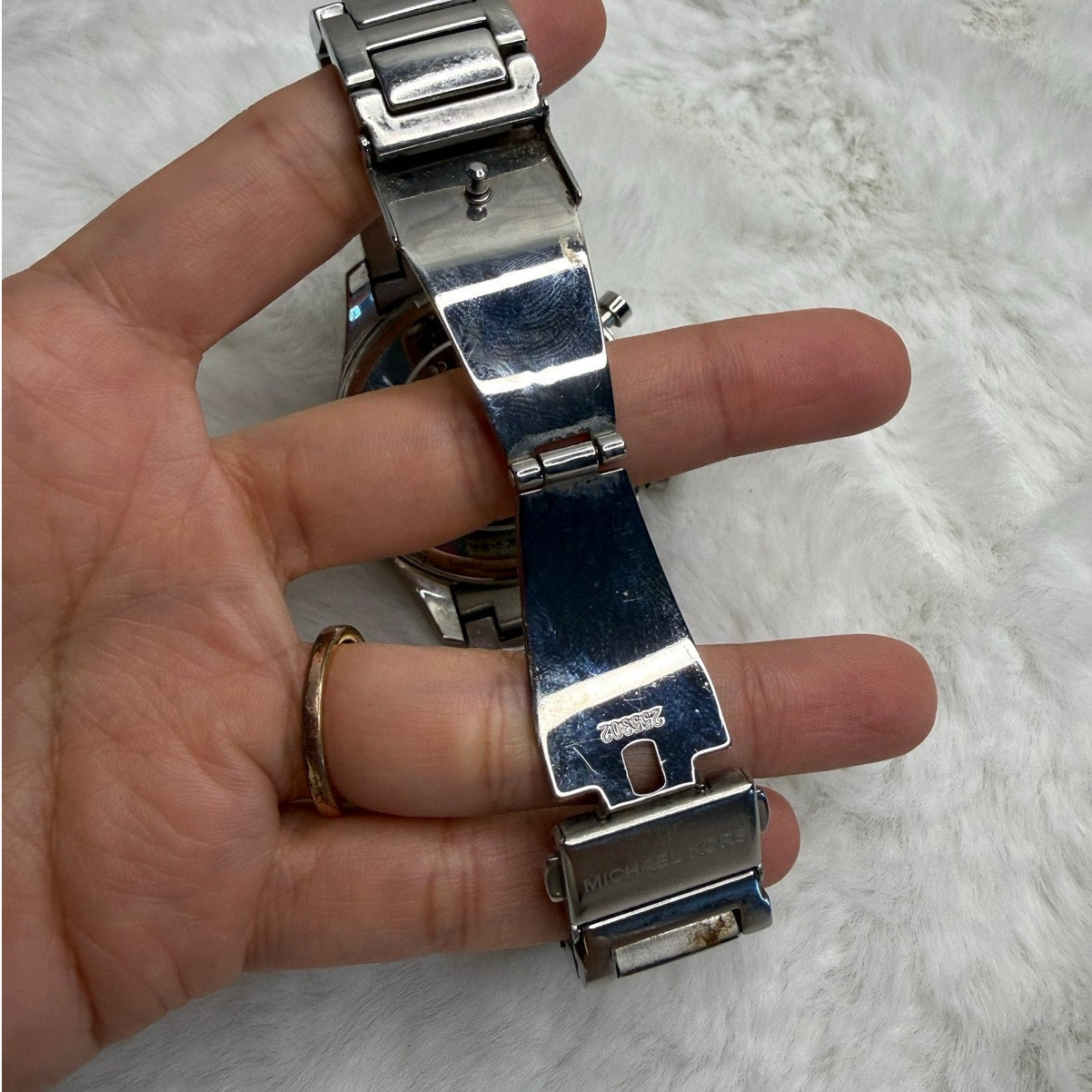 Michael Kors Silver Runway Women’s Watch