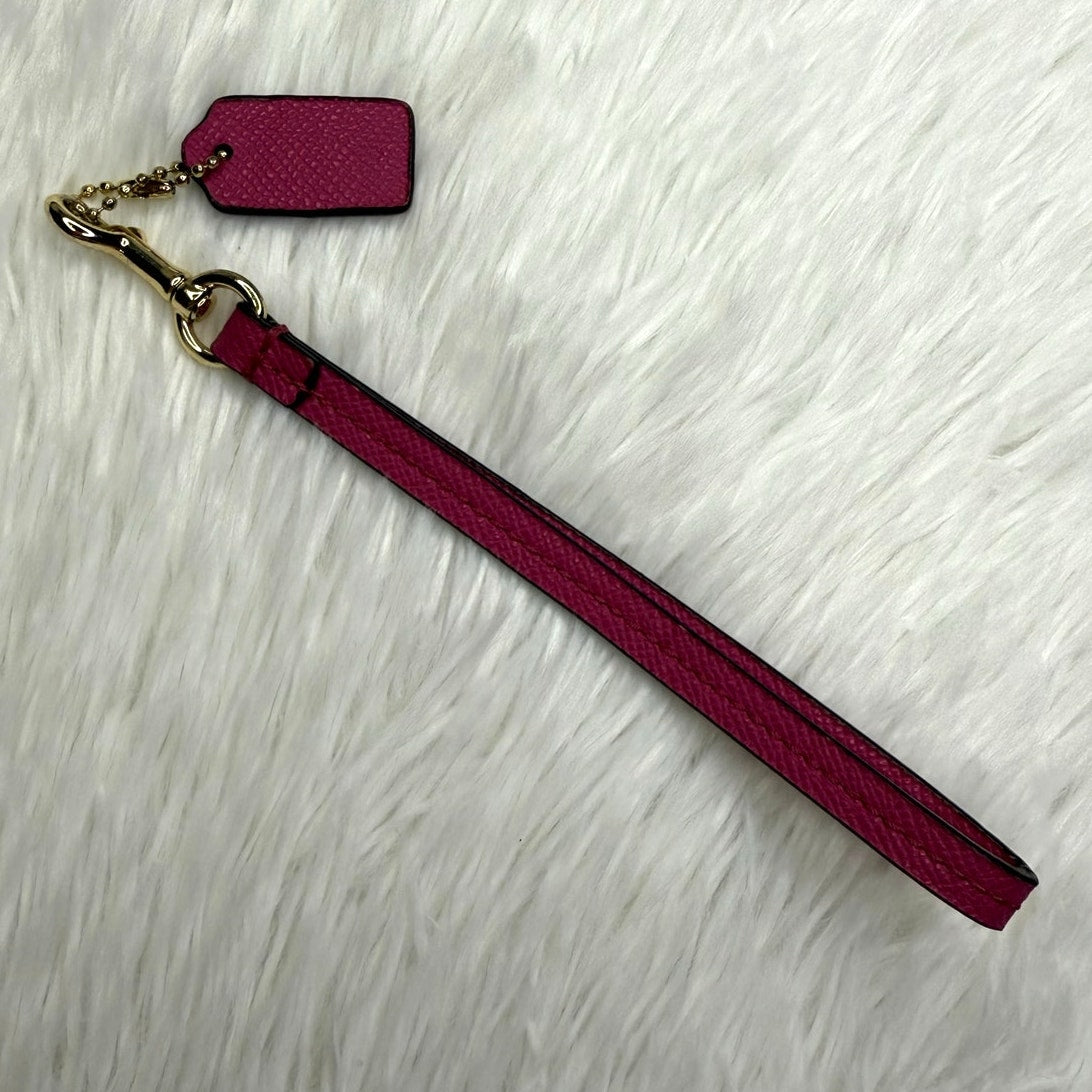1" Coach Hangtag Tag Hang Tag Fob and Replacement Wristlet Strap