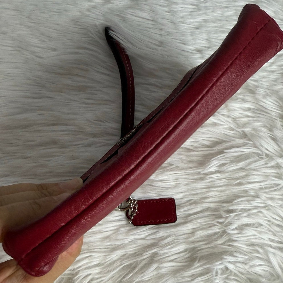 COACH Red Wristlet