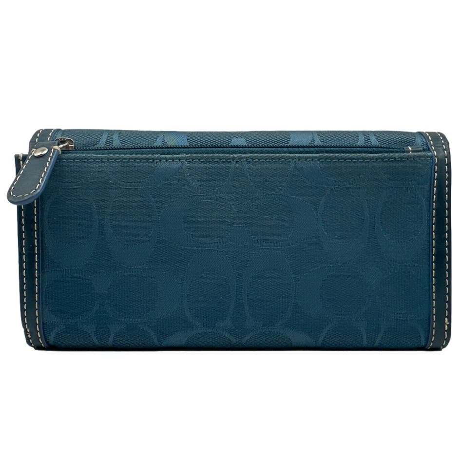 COACH Signature Canvas Wallet