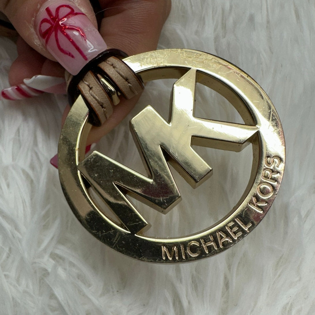 Michael Kors Tan Gold Bag Charm