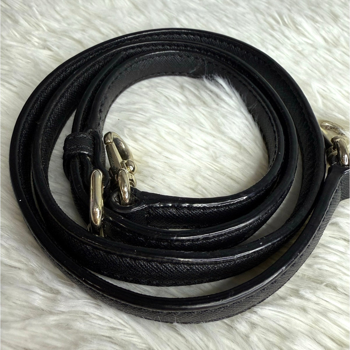 Black Gold Crossbody Replacement Strap
