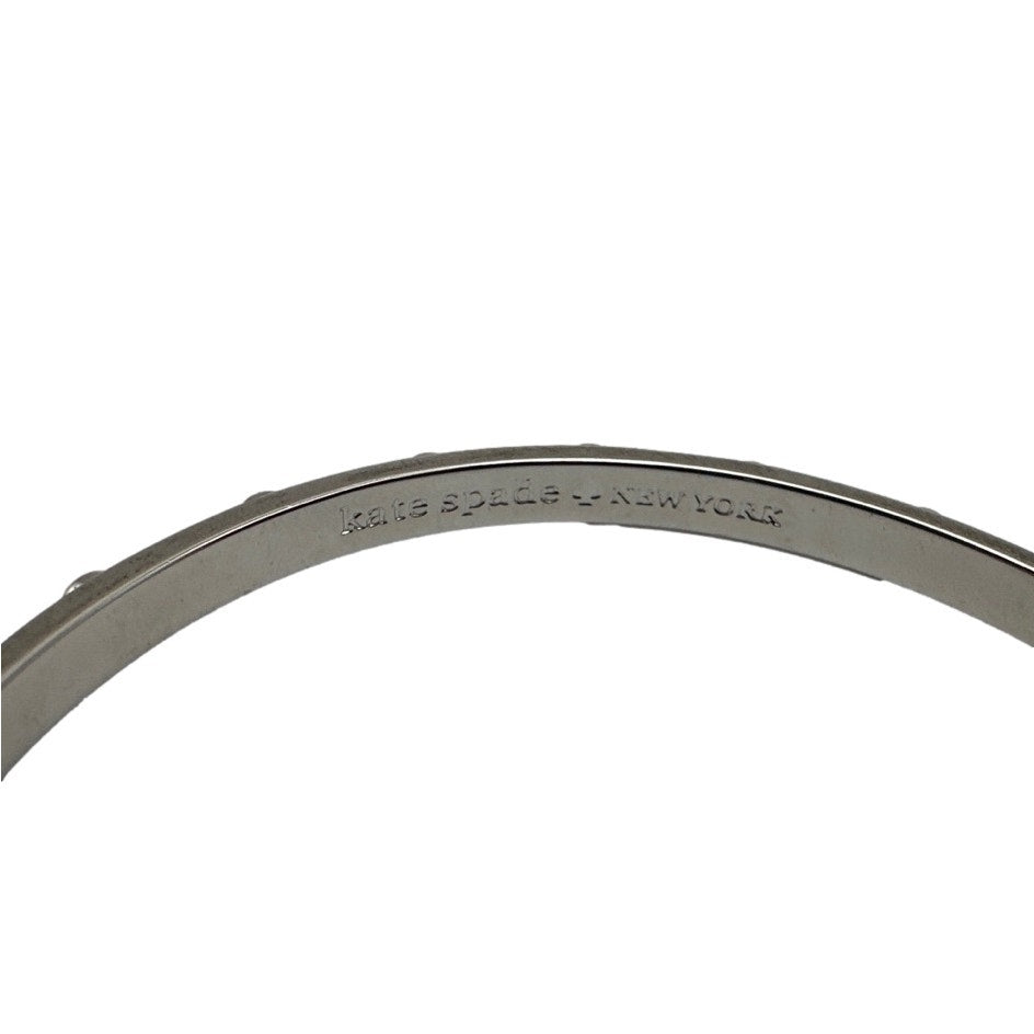 KATE SPADE New York  Bangle Bracelet Silver Tone
