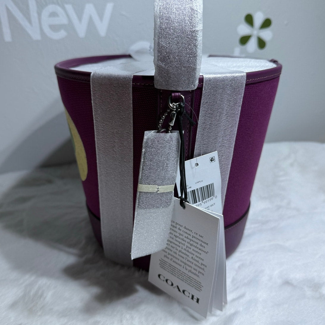 COACH Trick Or Treat Bucket With Halloween Owl In Regenerative Cotton