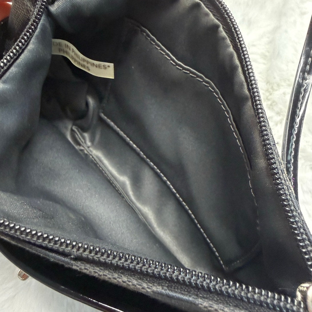 Coach Turlock Black Signature Wristlet