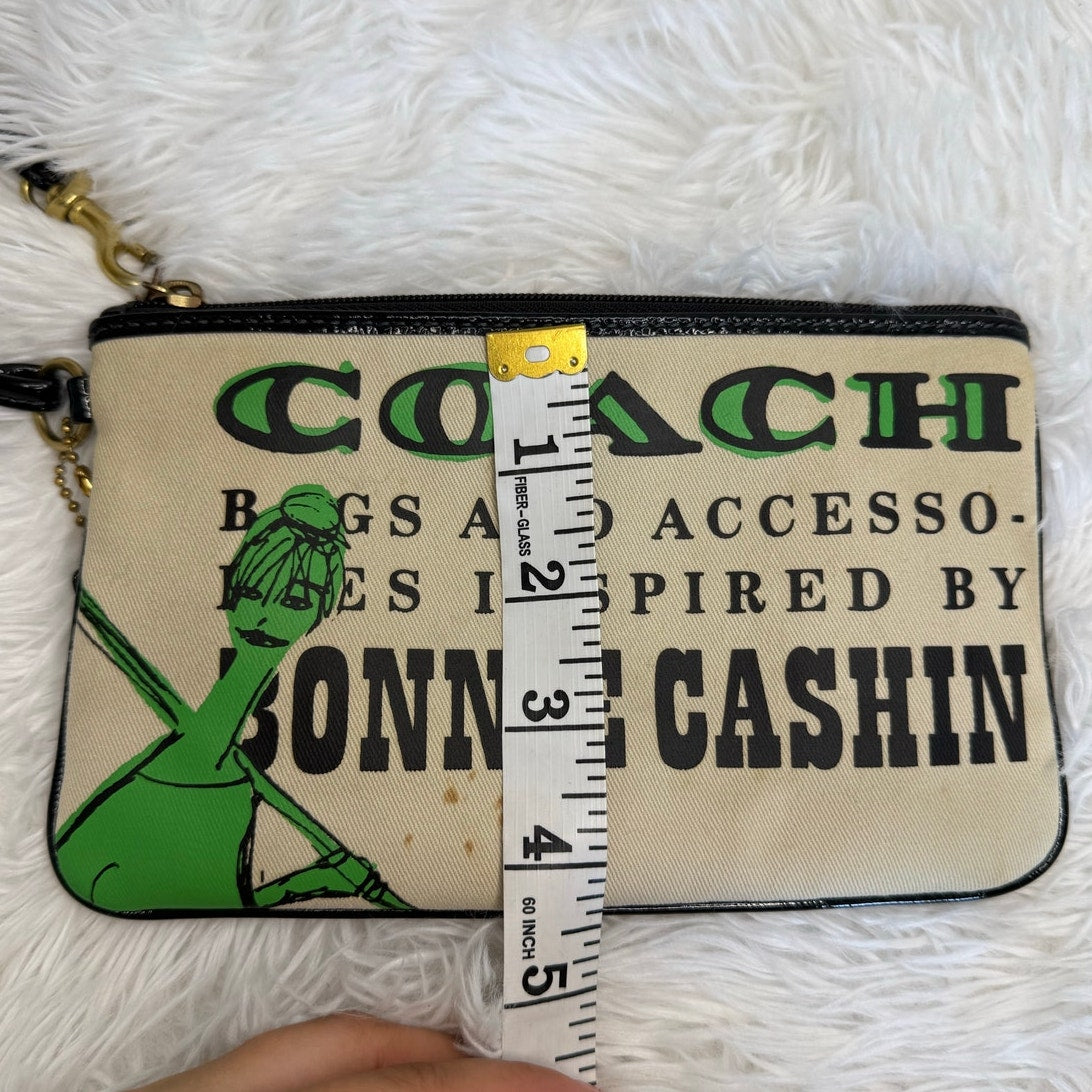 y2k COACH Bonnie Cashin Kisslock Wristlet
