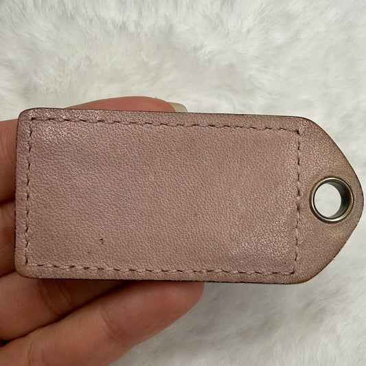 2.5" y2k COACH Fob Bag Charm Hang tag Hangtag