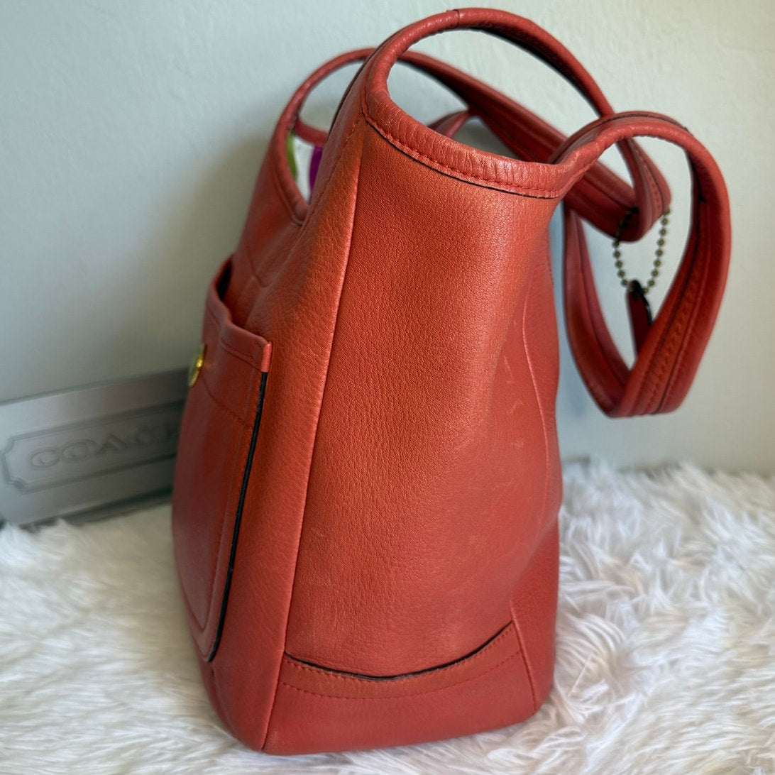 y2k COACH Legacy 11615 Pink  Ergo 2007 Shoulder Bag