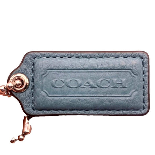 COACH Blue Replacement Hang Tag Hangtag Bag