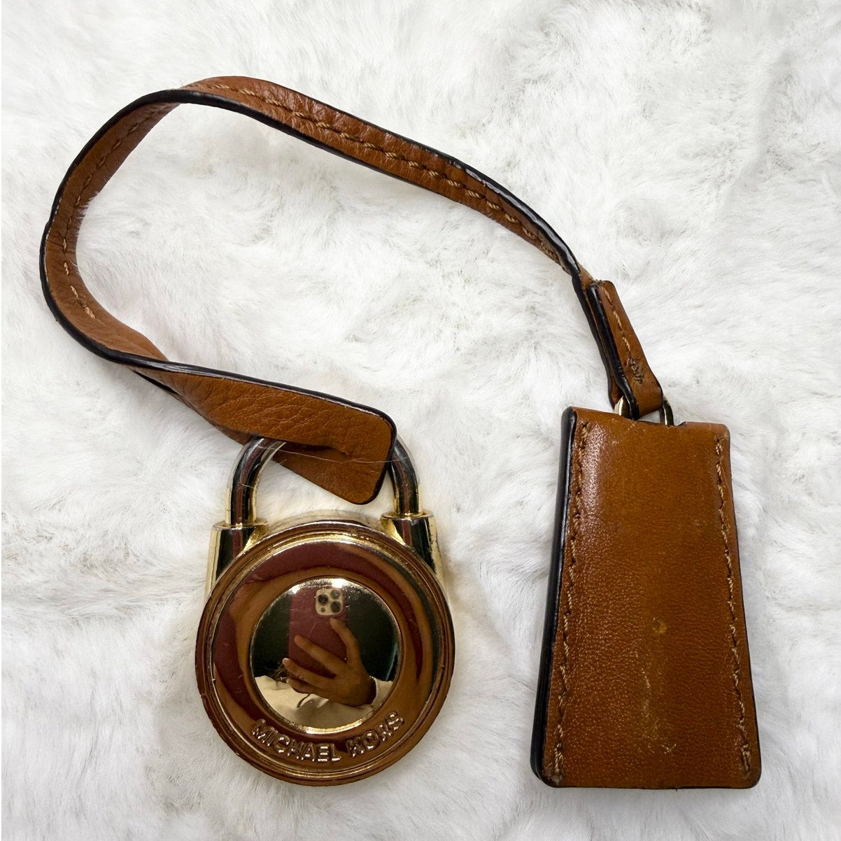 Michael Kors key fob bag charm