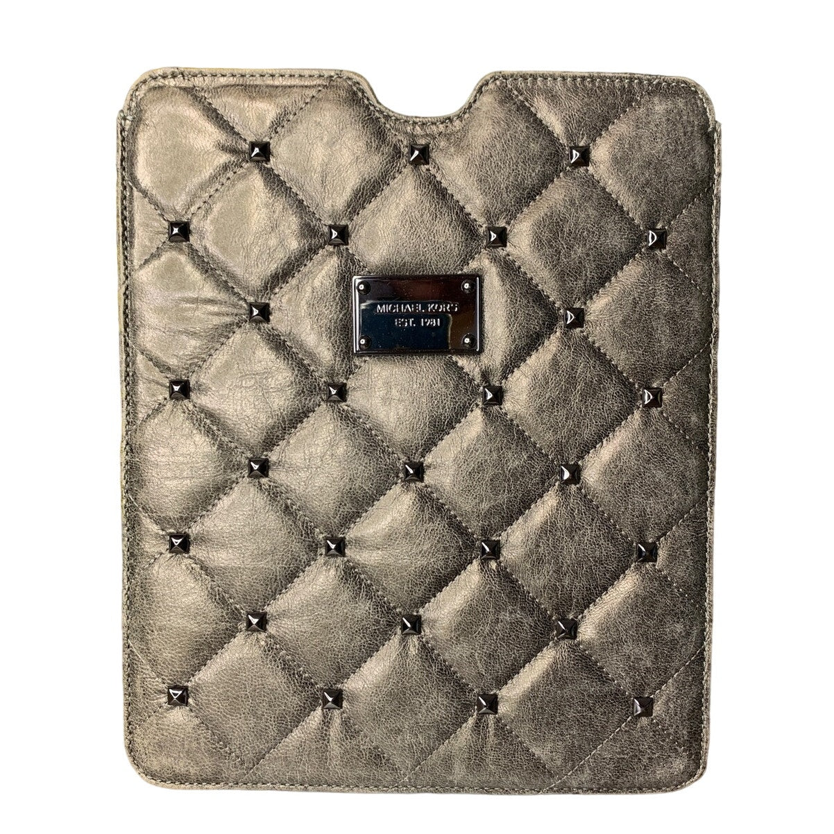 Michael Kors Metallic Broze Ipad Tablet Sleeve Slim