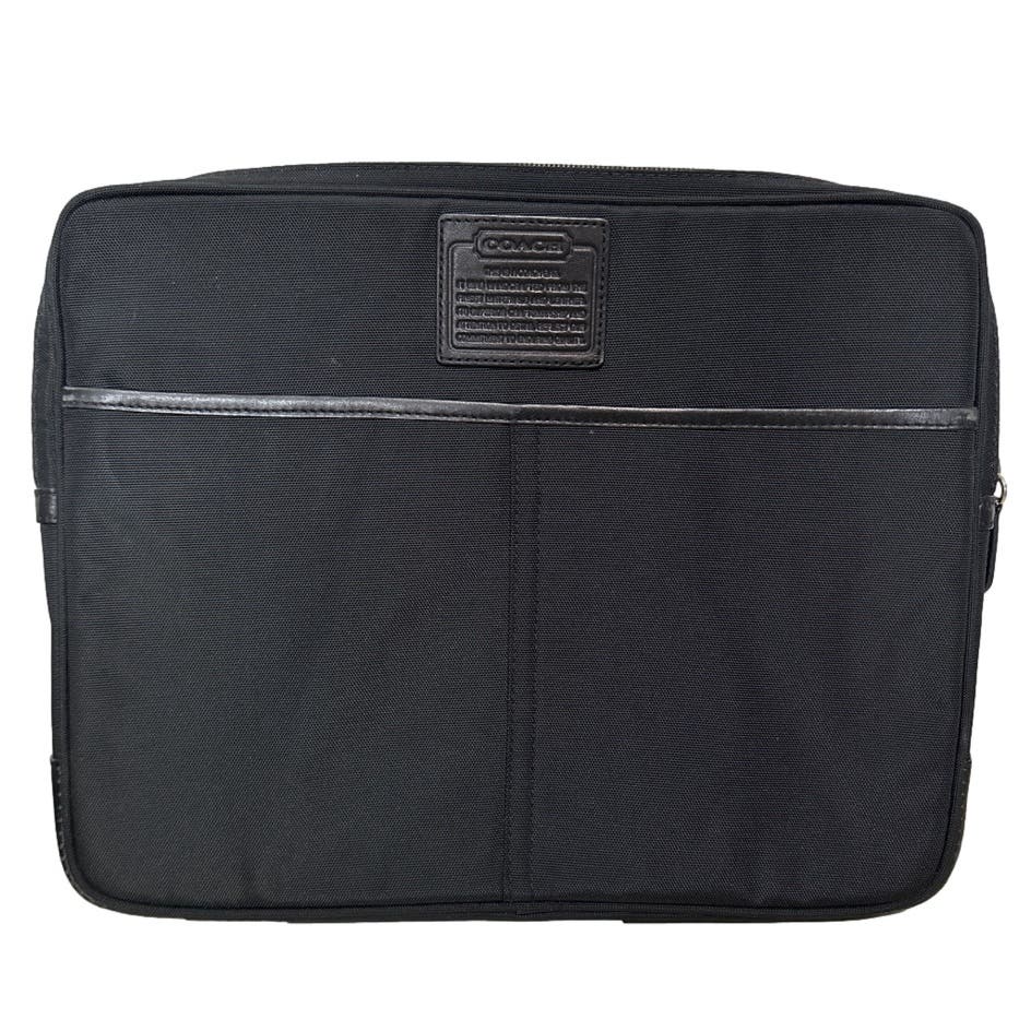 COACH Black Laptop / Tablet Case