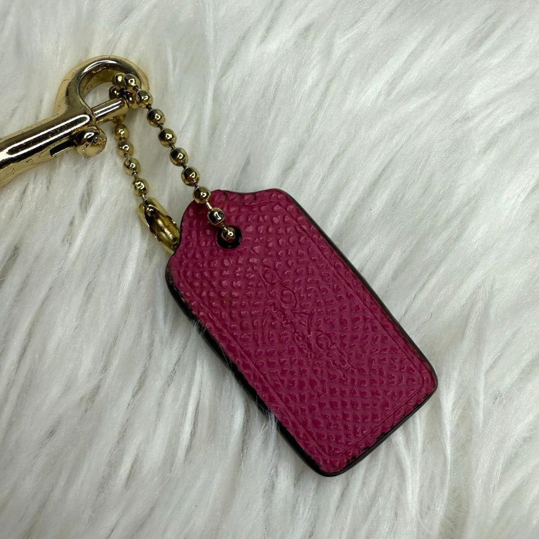1" Coach Hangtag Tag Hang Tag Fob and Replacement Wristlet Strap