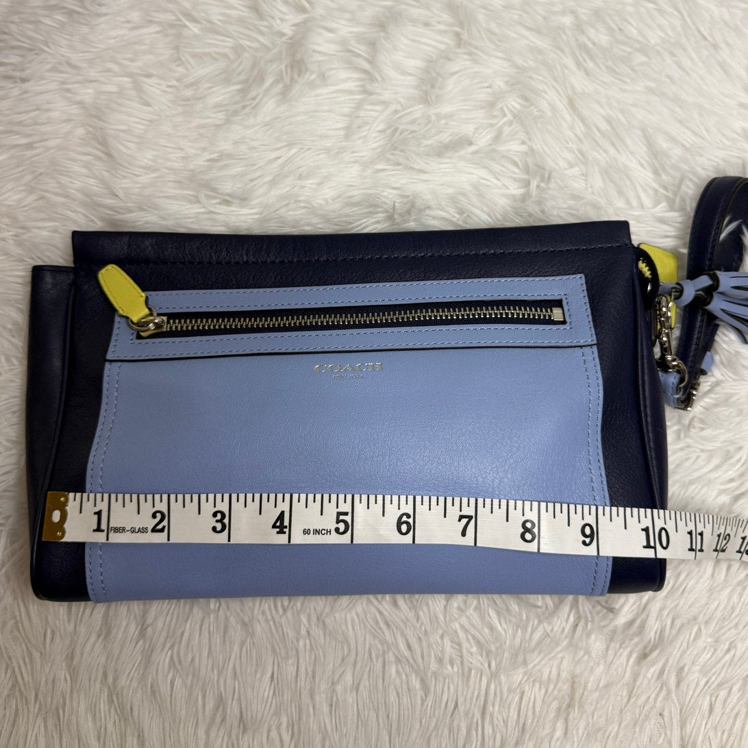 COACH Colorblock Leather Large Wristlet F48875